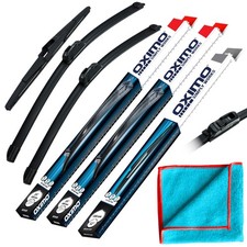 Oximo Front+Heck Scheibenwischer für Hyundai i10  2 II IA BA Fließheck ab 2013