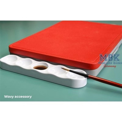 REDGRASSGAMES RGG-WPAWAVY2 Everlasting Wet Palette New Wavy v2
