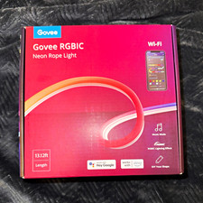 Govee RGBIC Neon Rope Light Wi Fi IP67 Waterproof 13.12ft H613A