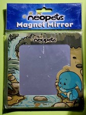 Vintage New Sealed NOS 2004 Neopets KACHEEK Colorbok Magnet Mirror Locker