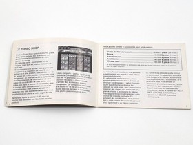 Super Off Road Nintendo NES Cuaderno de instrucciones Nota FAH