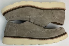 Sorel Men's Slabtown 62 Stoic Suede Leather Moc Toe Shoes Khaki Size 11