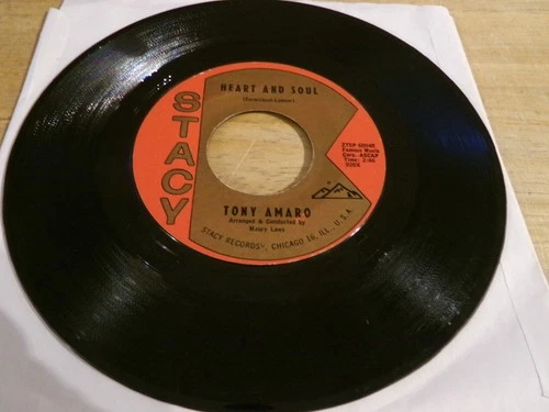 Tony Amaro 45 - Heart and Soul - Stacy 920X