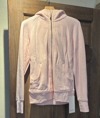 LULULEMON Scuba Full Zip Hoodie - Strawberry Milkshake & Gold - 10