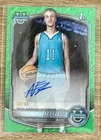 2025-26 Bowman Chrome ACE FLAGG Green Shimmer 1st Refractor RC Auto /99 Cooper