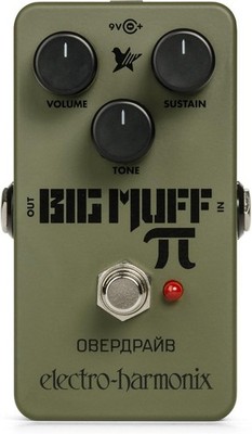 Electro Harmonix grün russisch Big Muff Verzerrung Sustain Gitarreneffektpedal
