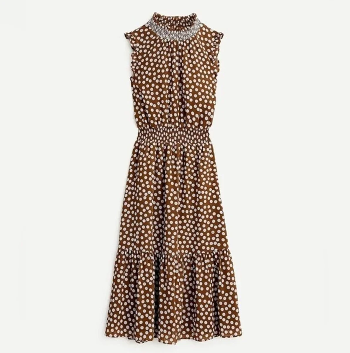 j crew brown dress Casual Dress main image 1