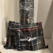 FROST GUARD CAR WINDSHIELD COVER  - Black Gray White Red  NO MORE SCRAPING!