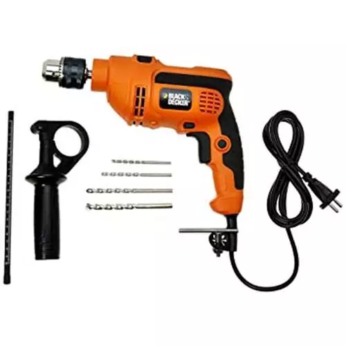 BLACK+DECKER KR554RE Corded Variable Speed Reversible Hammer Drill Machine