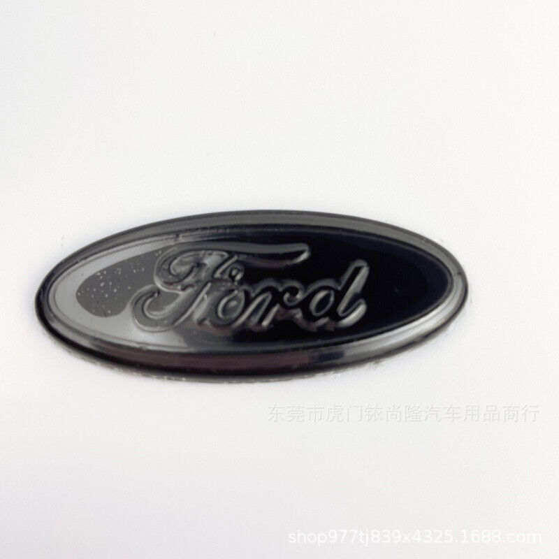 Car Accessories Steering Wheel Emblem Logo Badge for Ford 5.8*2.4 CM Full Black