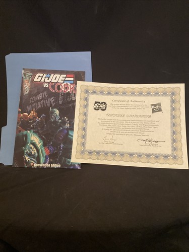 GI JOE COLLECTORS CLUB CONVENTION BOX SET 2014 ZOMBIE INITIATIVE COMPLETE - Picture 20 of 20