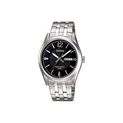 Orologio Donna CASIO LTP-1335D-1AVDF Bracciale Acciaio Nero Classico Vintage
