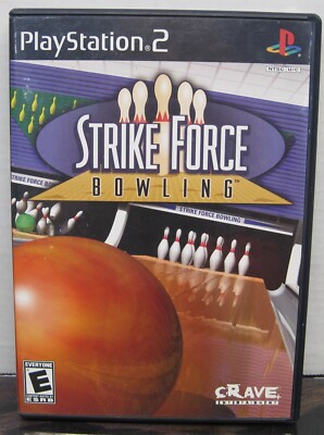 Strike Force Bowling (Sony PlayStation 2, 2004) PS2 game complete
