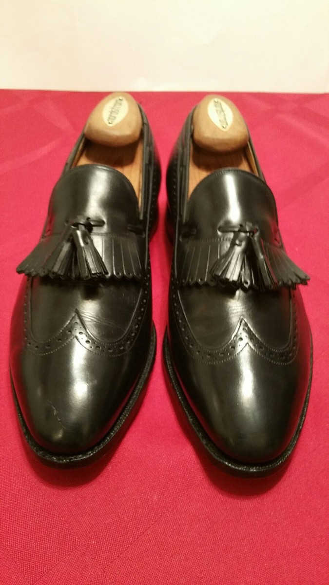 JOHNSON & MURPHY ARISTOCRAT ALL LEATHER WING TIP SIZE 11 C/A