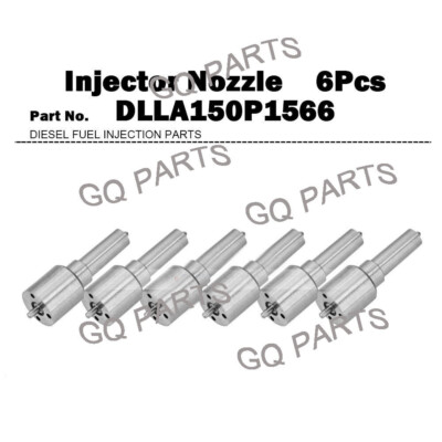 DLLA150P1566 6Pcs Injector Nozzle for Renault Volvo Truck 0445120139 0445120074