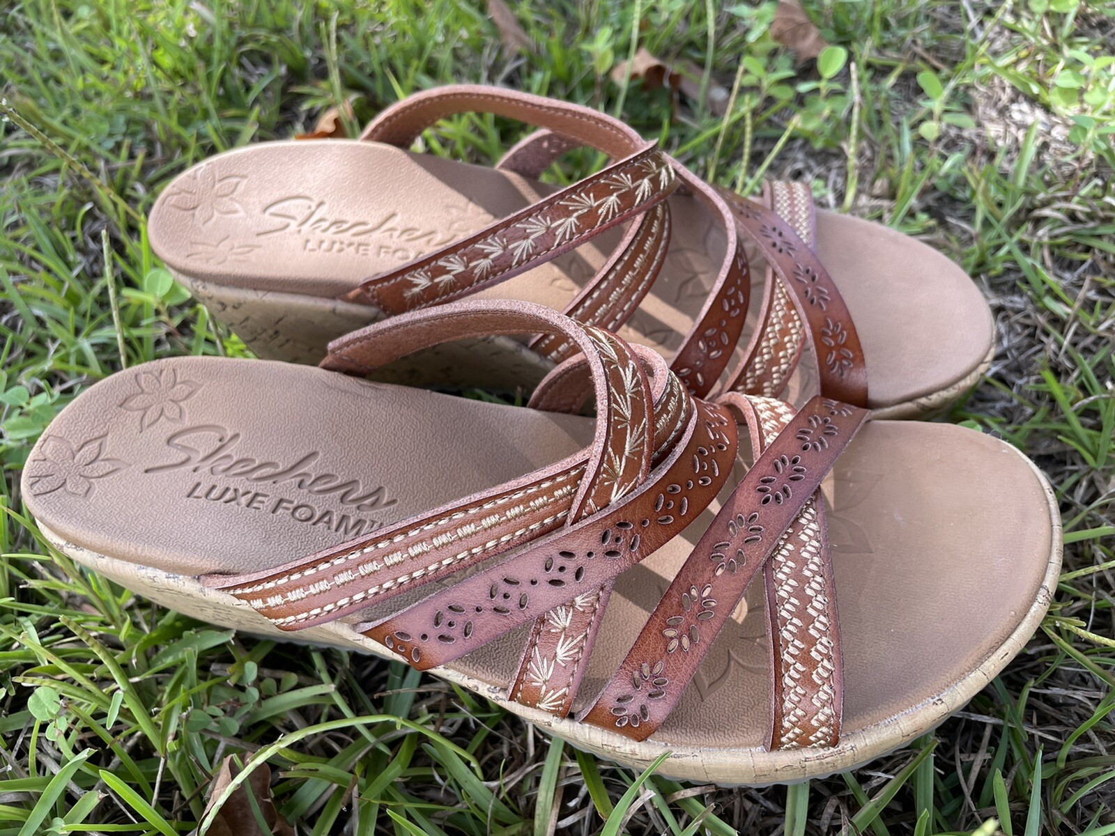 Women's Skechers Beverlee - Tiger Posse Sandal Brown | eBay