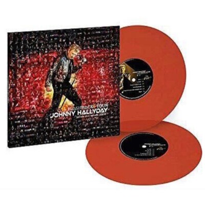 JOHNNY HALLYDAY FLASHBACK TOUR (3 LP ORANGE) Palais des Sports 2006 ...