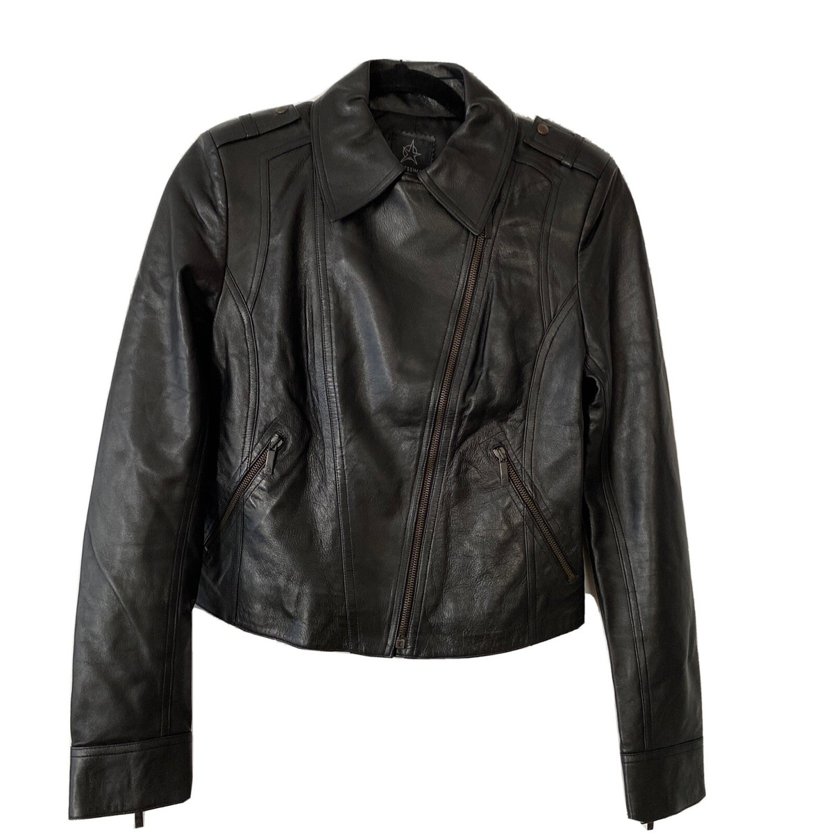 Lambskin leather jacket size 36 Pellessimo Paris | eBay