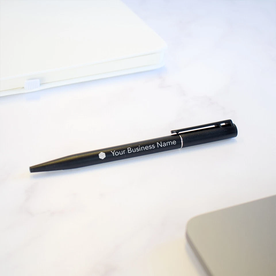 Imprimé Personnalisé Client Blanc ou Noir Stylo Extra, Bille Promotionnel Bureau - Photo 2/4