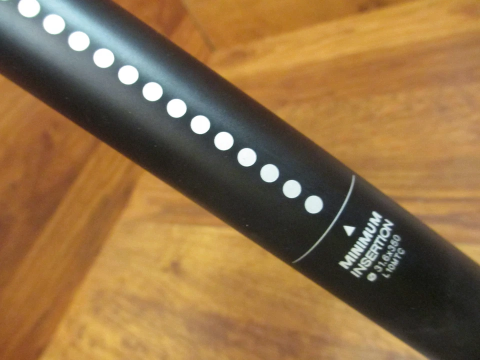 JUEGO TIJA DE SILLÍN TRASERO MANIK BROTHERS COBALT 2 31,6 X 350 x 0 CERO Foto 4 de 4