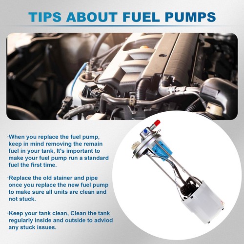 For Chevrolet Silverado 1500 4.8L 5.3L 6.0L Fuel Pump Assembly 2009 E3817M - Zdjęcie 6 z 16