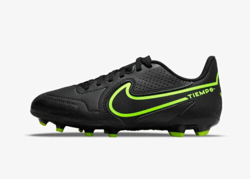 Size 6 (GS) - Nike Tiempo Legend 9 Club MG Low Black Volt