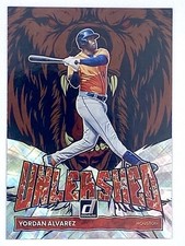 2022 Donruss YORDAN ALVAREZ Houston Astros Unleashed Diamond NM/MT!