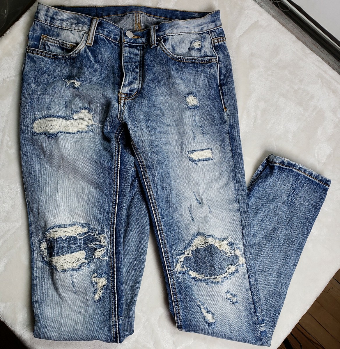 mnmlデニム 32 mnml（ミニマル） パンツ スリム デニム ジーンズ 28,30,32インチ