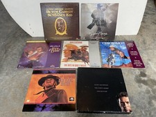 Western Laserdisc Lot of 7- Clint Eastwood- Dirty Harry- Butch Cassidy