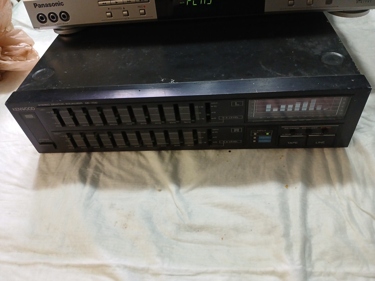 Kenwood Ge-700 Left And Right Independent Stereo Graphic Equalizer