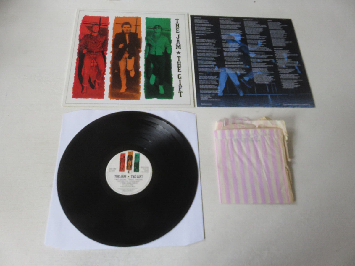 THE JAM The Gift ORIGINAL UK 1ST PRESSING VINYL LP & GIFT PAPER