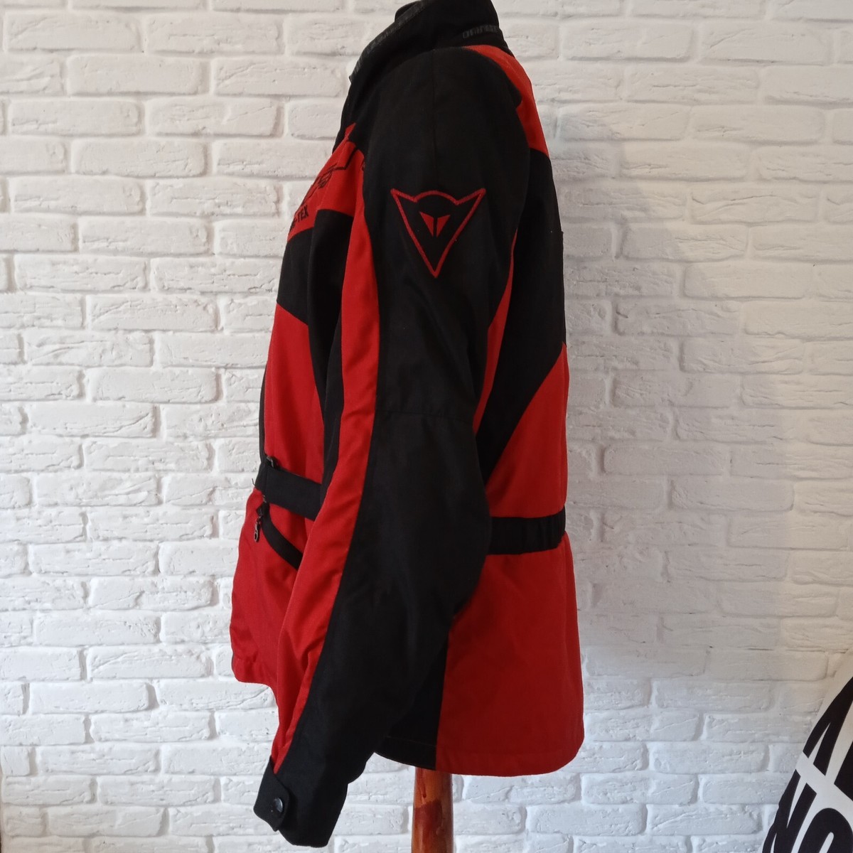 Dainese Motorcycle Biker Textile Red & Black Men