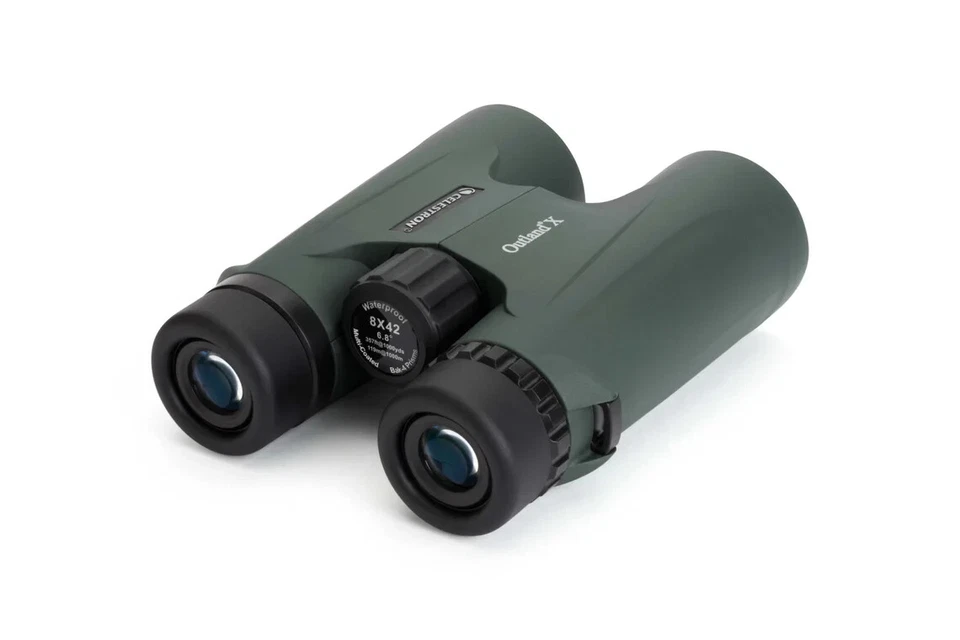 Celestron 10x42 Outland X Green Waterproof & Fogproof MC BaK-4 Binoculars - Image 4 of 4