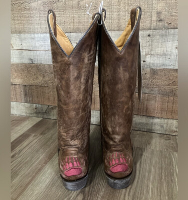 Men’s Montana Grizzly Gameday Cowboy Boots, NWT, Size 11.5 Leather Boots Gameday | Shoes | Mens Montana Grizzly Gameday Cowboy Boots  main image 4