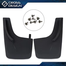 FIT FOR UNIVERSAL FRONT/ REAR SPLASH GUARDS MUD FLAPS MUDGUARD W/ HARDWARE USA
