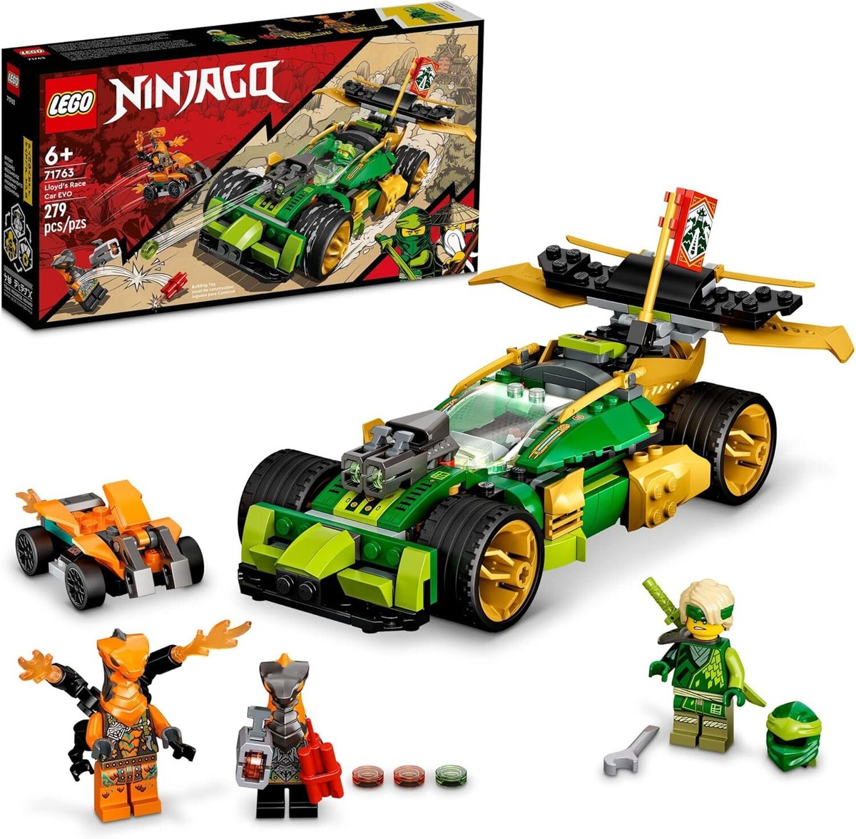 れんと Lego Lloyd's Race Car EVO 71763 NINJAGO Minifigure Building