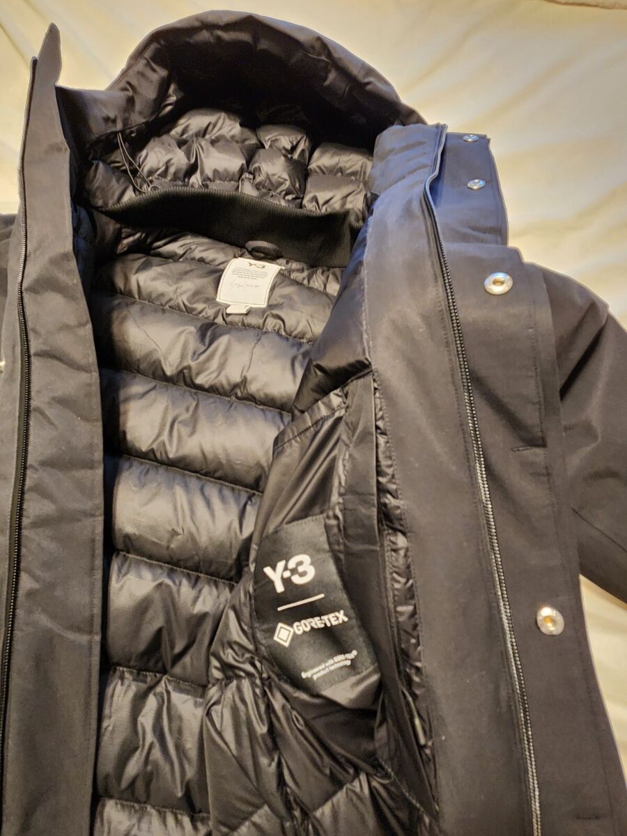 Adidas Y-3 CLASSIC CO GORE-TEX DOWN Parka Coat Down Puffer Adidas Y-3 CLASSIC CO GORE-TEX DOWN Parka Coat Down Puffer