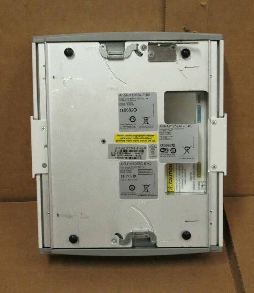 Cisco AIR-AP1252AG-E-K9 Aironet 1252 802.11A/G/N Wireless WIFI Access Point AP  - Image 2 of 3