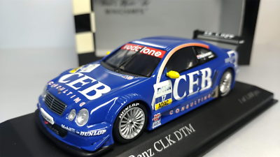 MINICHAMPS 1:43 Mercedes-Benz CLK Coupe DTM Team CEB AMG 2002 Blue