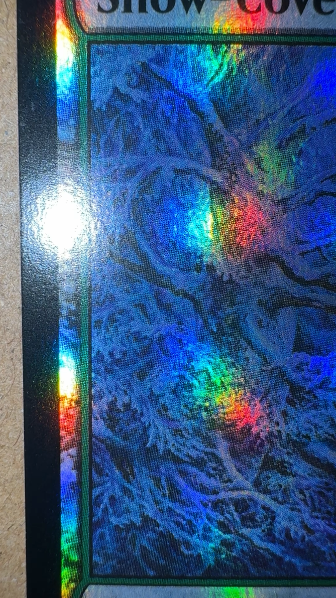 MTG ~ FOIL ~ Snow-Covered Forest 285 ~ #285 ~ KHM Kaldheim
