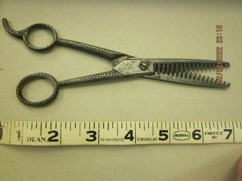Rare ERWIN FREMONTO SHEARS "FORGED STEEL" A BEAUTY