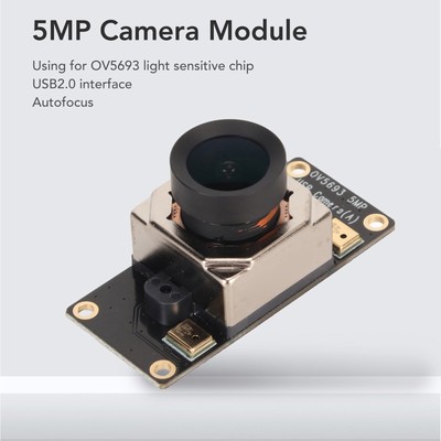 USB 2.0 Camera Module Autofocus 5MP Plug And Play HD Mini Webcam Board For S Kit