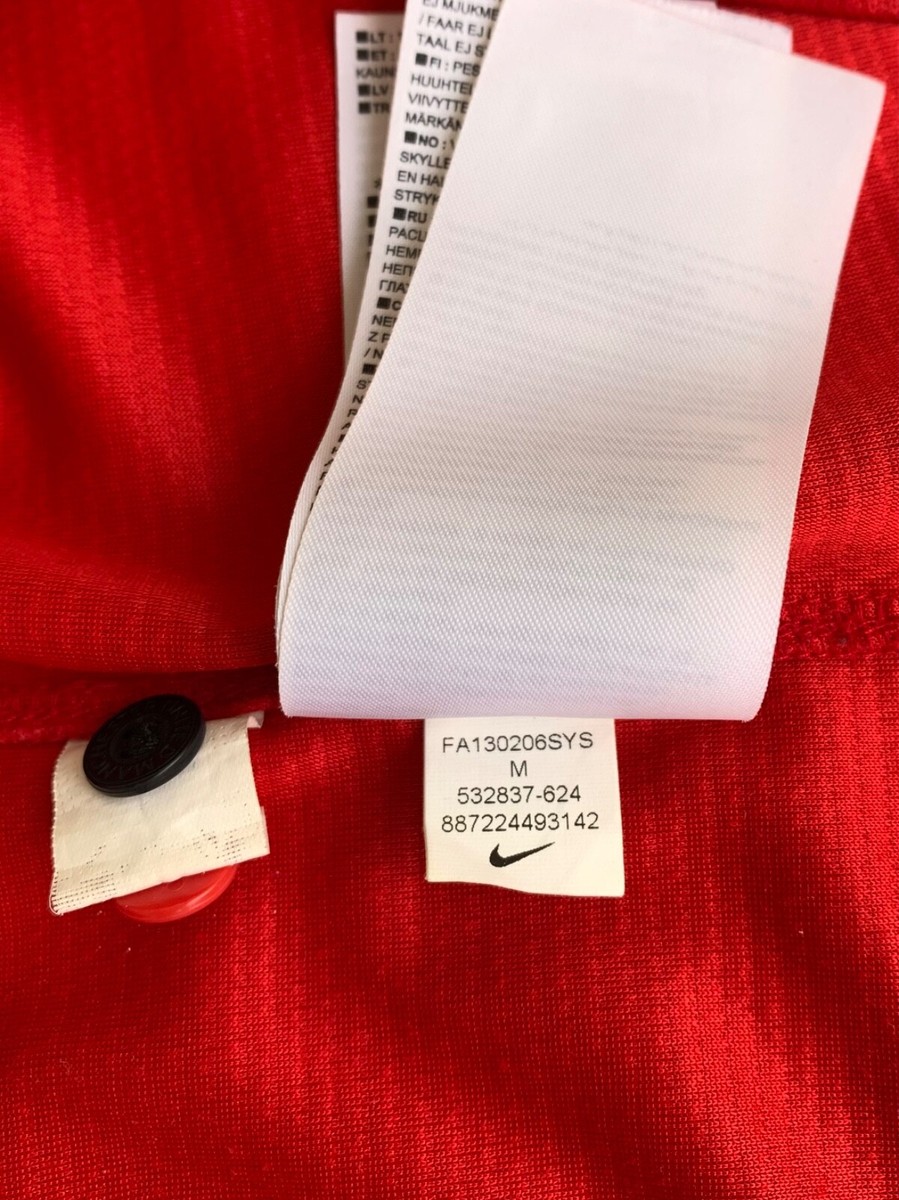♢﻿新品♢﻿ タグ付き Nike Manchester United Sサイズ Nike Manchester United Football Shirt Jersey Size S Red AON Size S