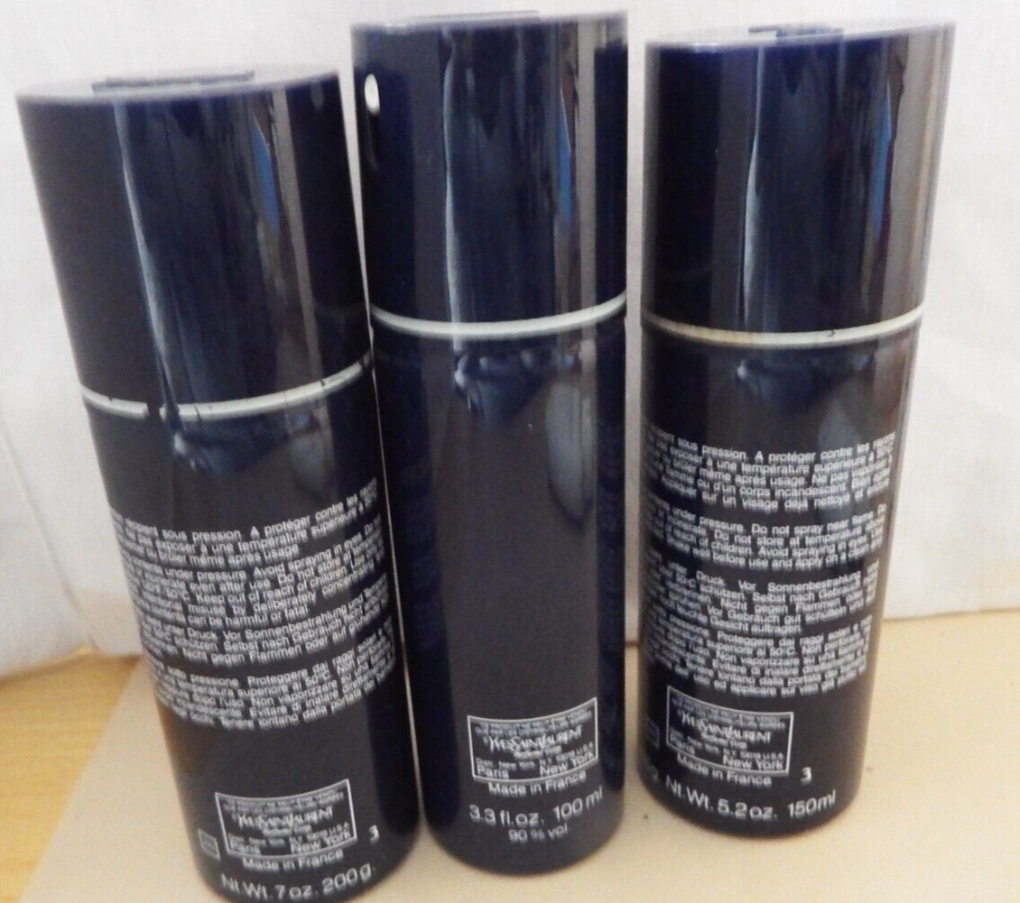 Yves Saint Laurent Kouros EDT 100ml Spray & Talc & Foam & Deodorant Used eBay