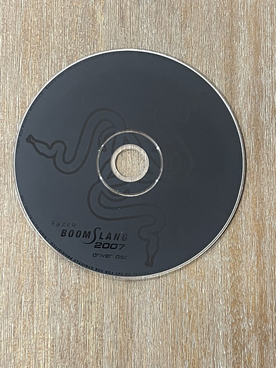 RAZER BOOMSLANG 2007 Limited Edition Computer Gaming Mouse Driver