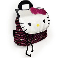 Hello Kitty by Sanrio Mini Backpack Pull String Cinch Sequence Adjustable Straps