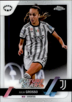2022-23 Topps Chrome Julia Grosso #92 Future Stars Juventus