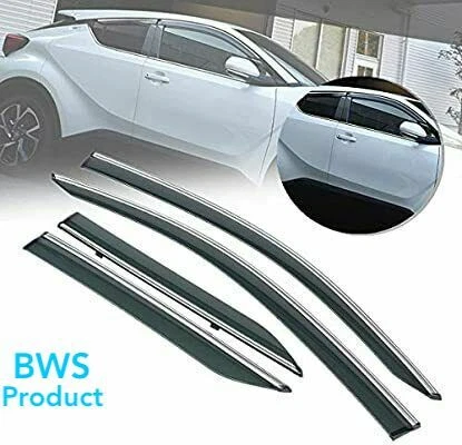 Toyota CHR 2016-2020 Premium Quality wind deflectors 4pcs UK Stock - Image 2 of 4