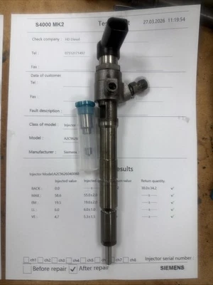 Audi A1 A3 1.6 TDI FUEL INJECTOR A2C9626040080 03L130277B A2C59513554 03L130277S - Image 1 of 2