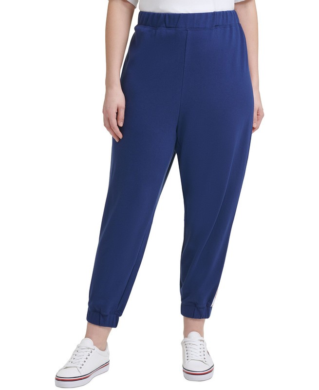 Tommy Hilfiger Sport Women's Plus Size Terry Sweatpants (Deep Blue